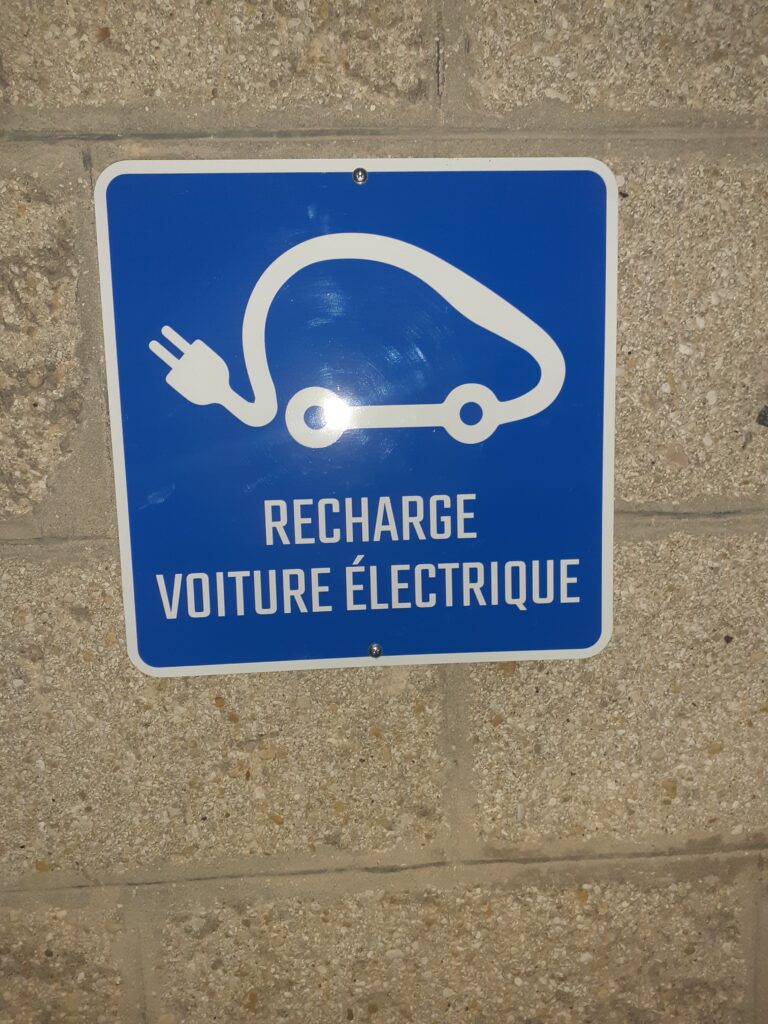 Recharge voiture électrique